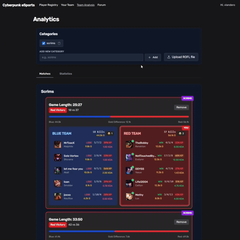 Next-Level Game Stats